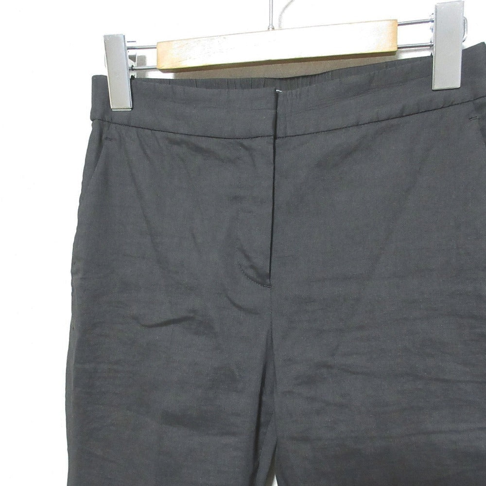 セオリーリュクス ECO CRUNCH WASH リネン ストレッチ パンツ