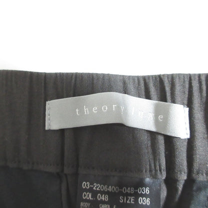 セオリーリュクス ECO CRUNCH WASH リネン ストレッチ パンツ