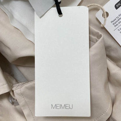 MEIMEIJ ロング スリーブ シャツ ドレス