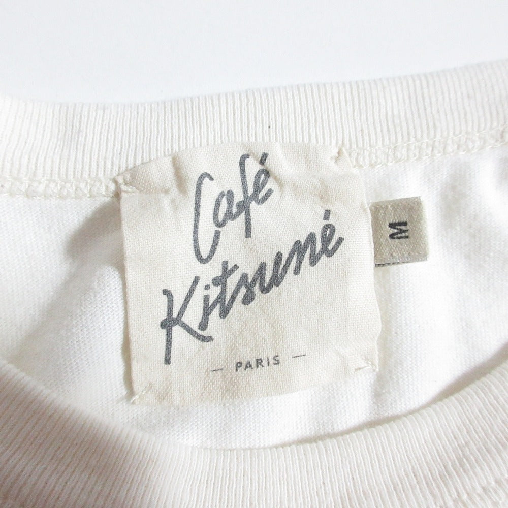 メゾンキツネ Cafe kitsune コットンTシャツ