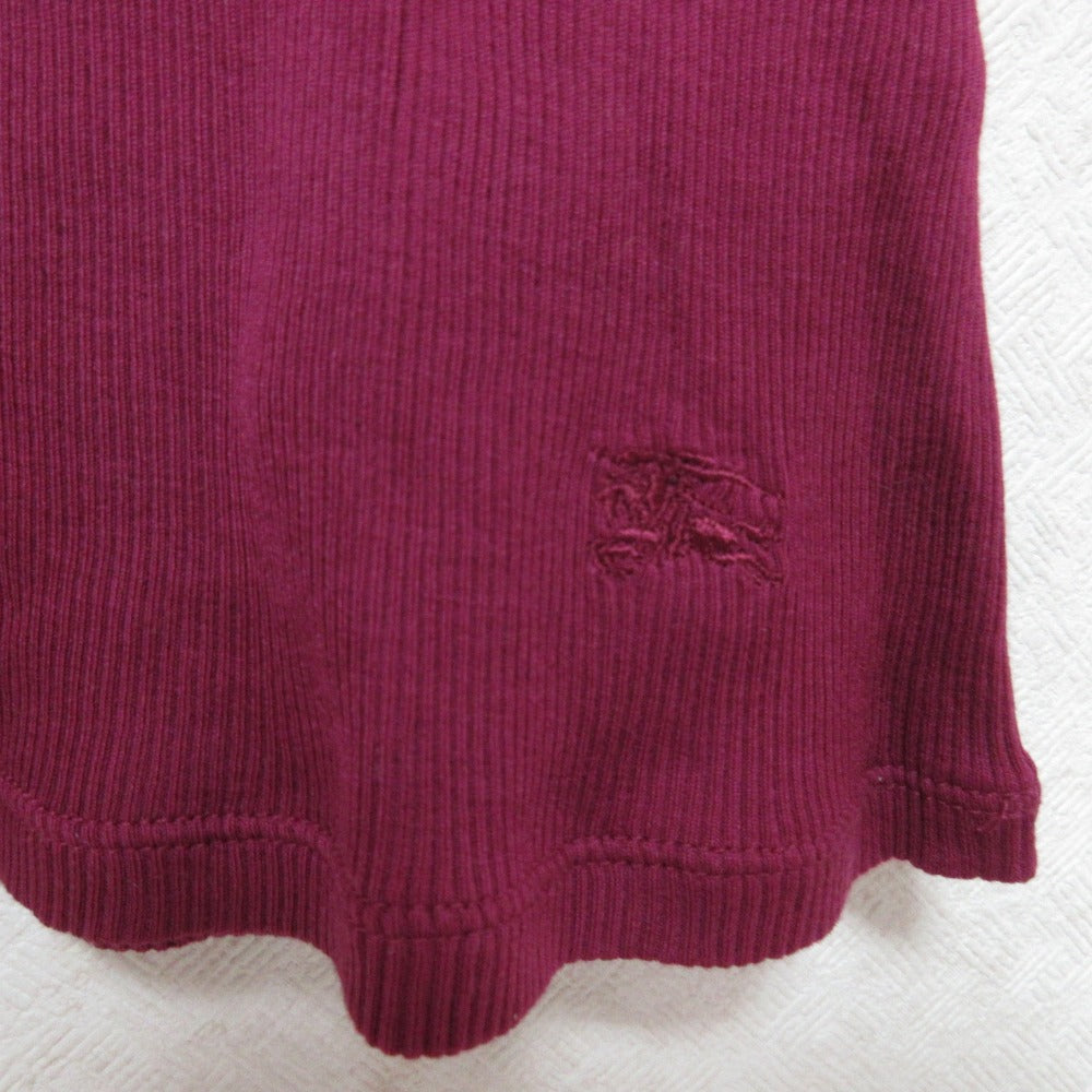 バーバリー ショート スリーブ ヘンリー ネック トップ