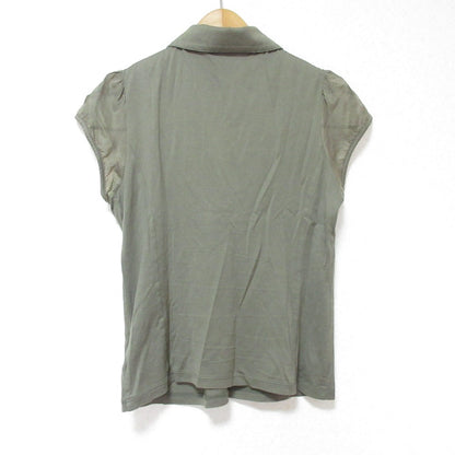 バーバリー フレンチ スリーブ ポロ シャツ トップ