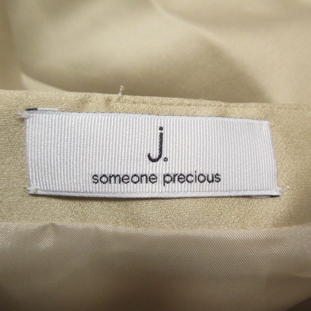 J.SOMEONE PRECIOUS サテン ロング スカート