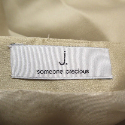 J.SOMEONE PRECIOUS サテン ロング スカート