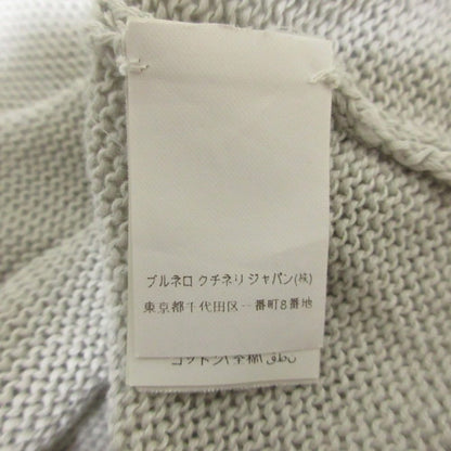 ブルネロクチネリ ニットショートスリーブトップス