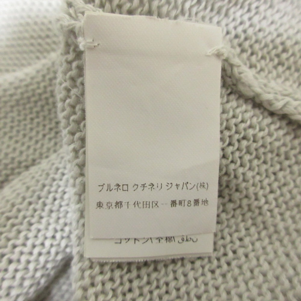 ブルネロクチネリ ニットショートスリーブトップス