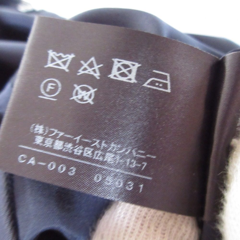 ANAYI リネン ブレンド レース ドレス