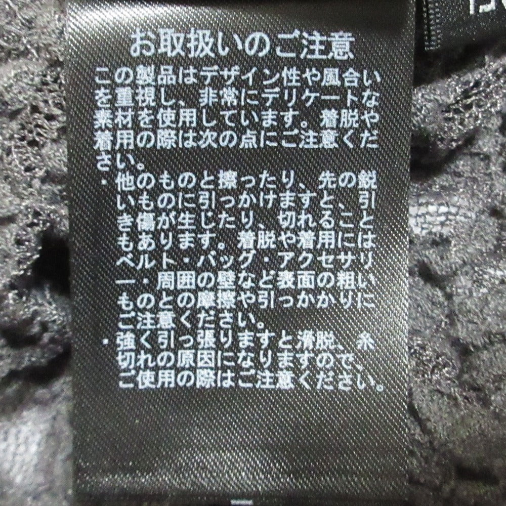 スナイデル バック オープン リボン レース ドレス