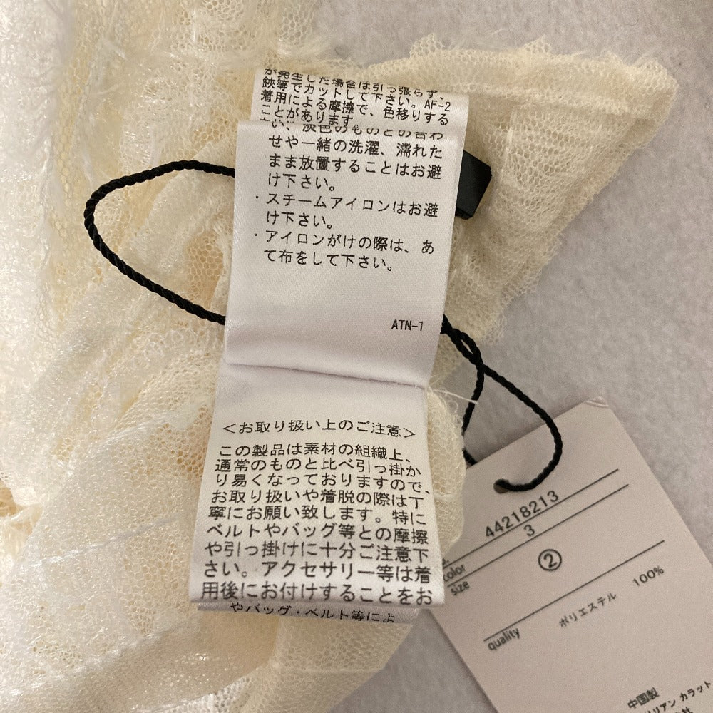 リリアンカラット レースアップシアーブラウス