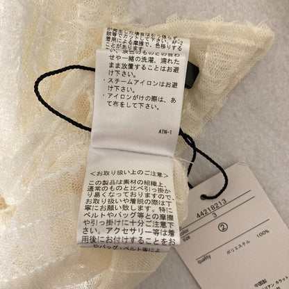 リリアンカラット レースアップシアーブラウス