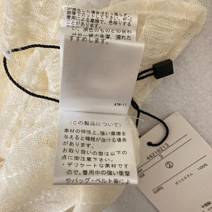 リリアンカラット レースアップシアーブラウス
