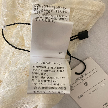 リリアンカラット レースアップシアーブラウス