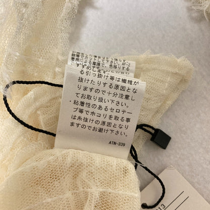 リリアンカラット レースアップシアーブラウス