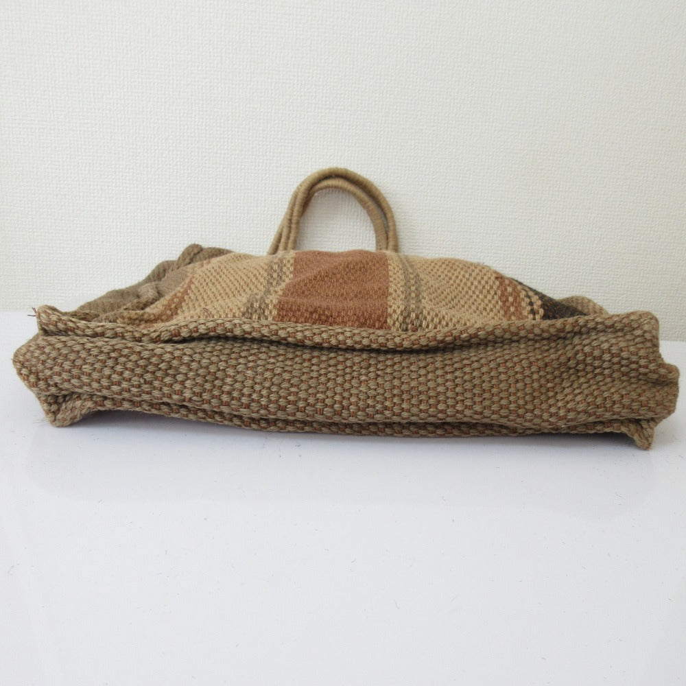 メゾン ベンガル ストライプ トート バッグ