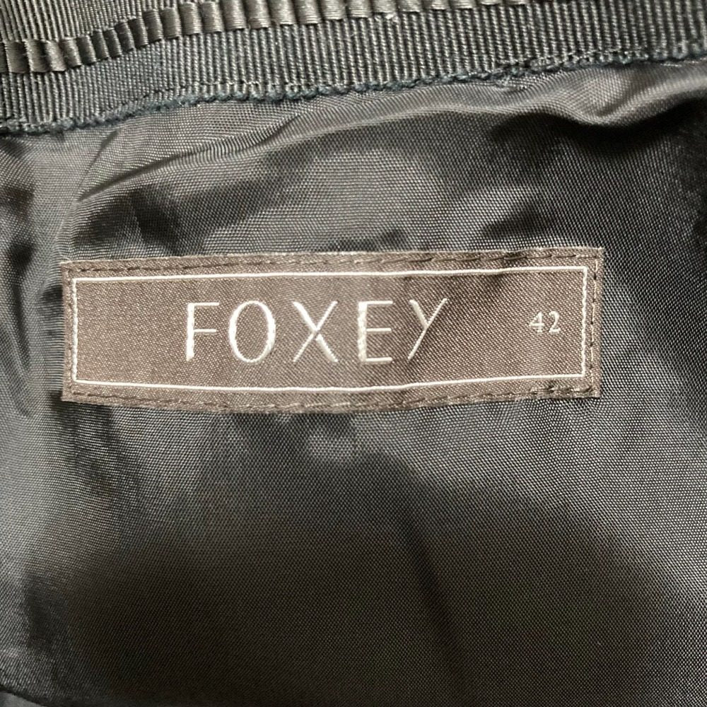 FOXEY タフタ スカート