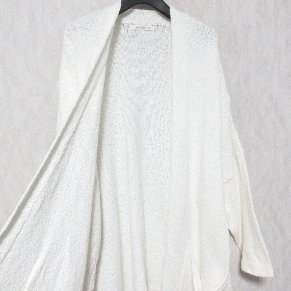 HOUSE OF LOTUS ロング ニット カーディガン