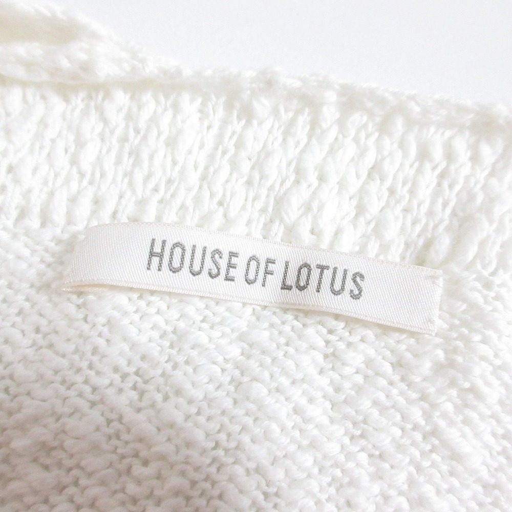 HOUSE OF LOTUS ロング ニット カーディガン