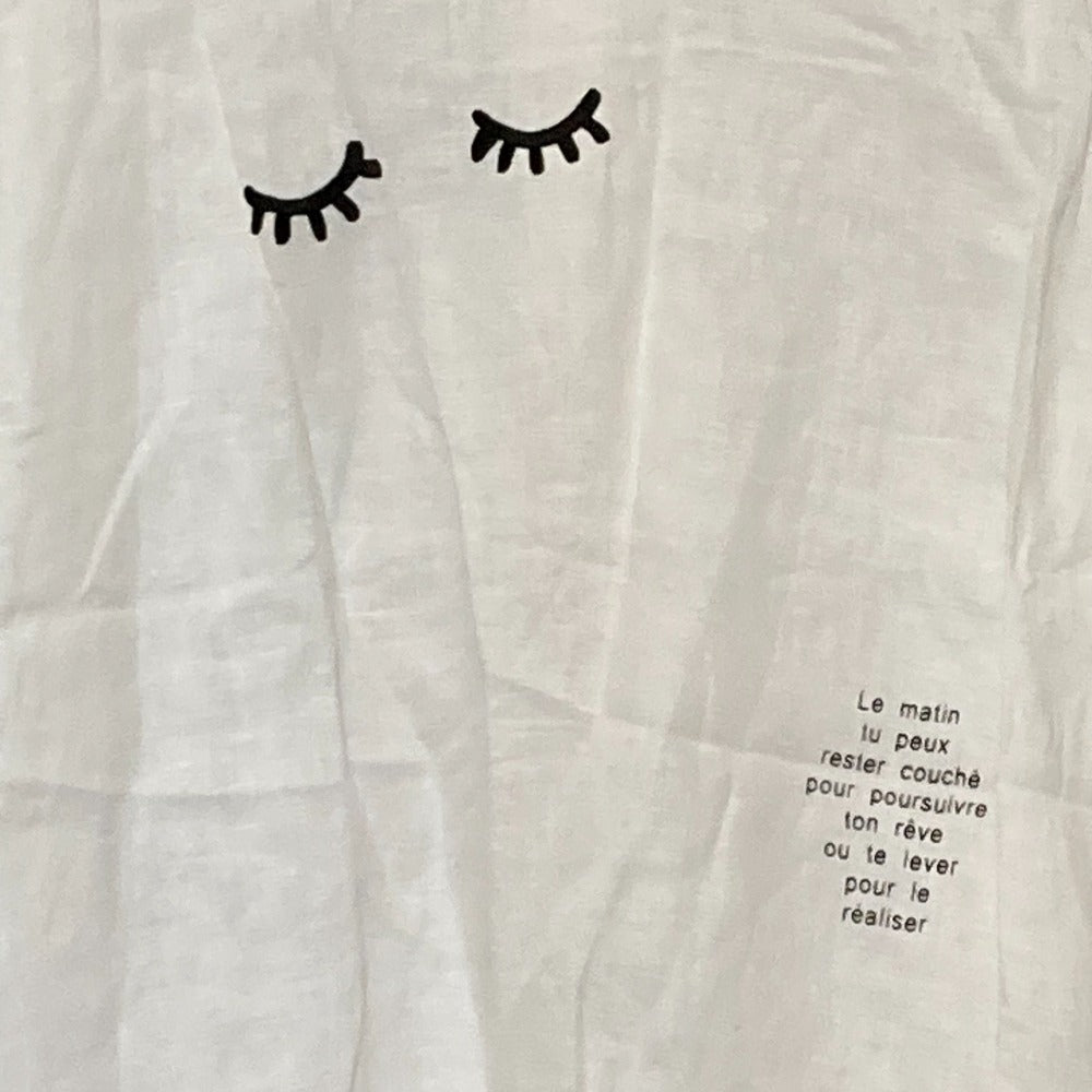 タバサ 刺繍コットンリネンブラウス