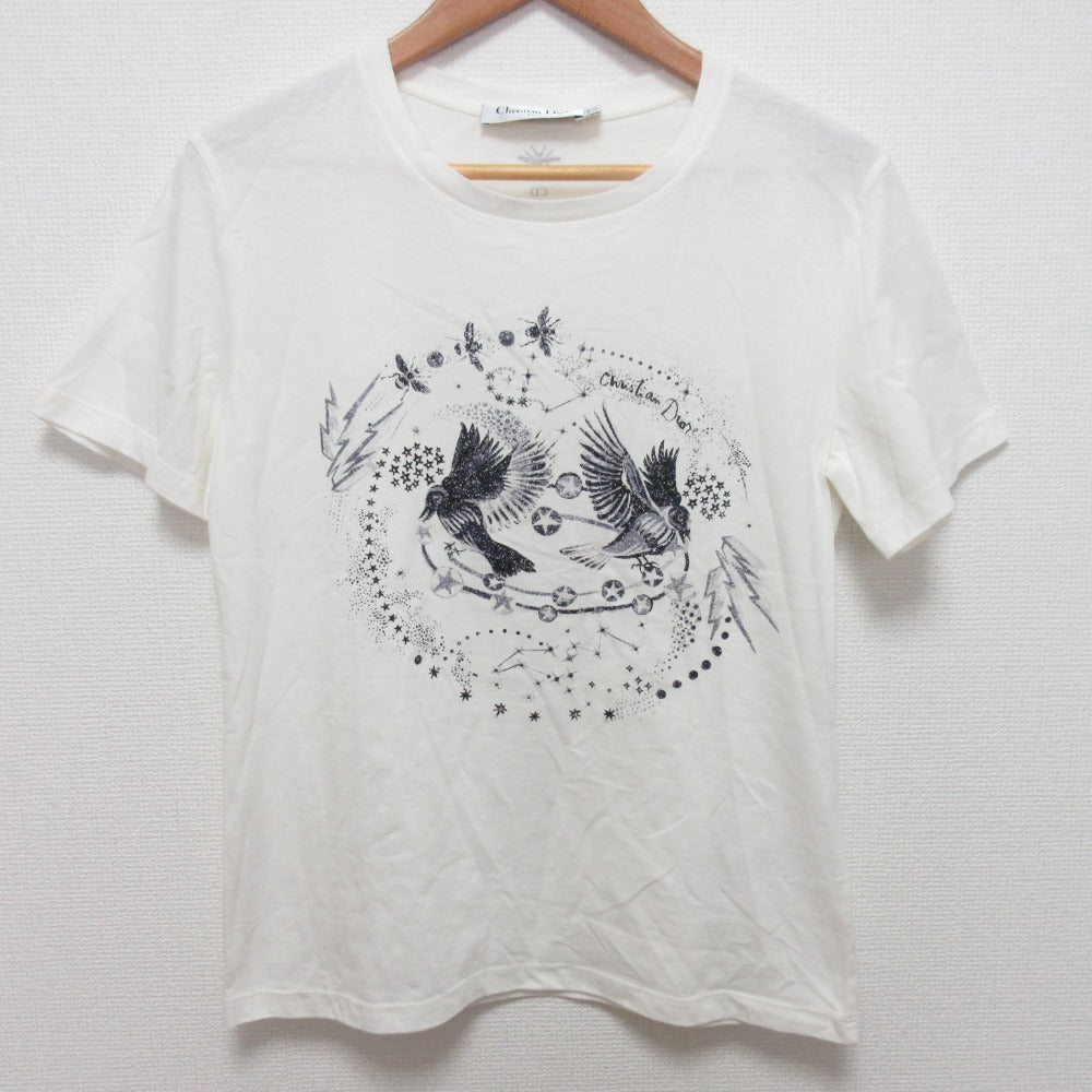 クリスチャンディオール プリントコットンTシャツ