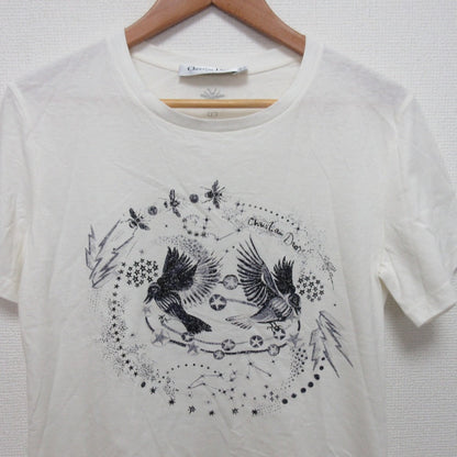 クリスチャンディオール プリントコットンTシャツ