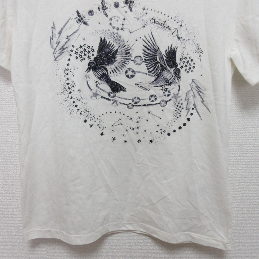 クリスチャンディオール プリントコットンTシャツ