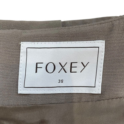 FOXEY Fragonard ウール シルク ブレンド スカート