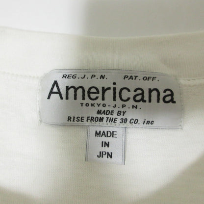 アメリカーナ 刺繍ノースリーブTシャツ