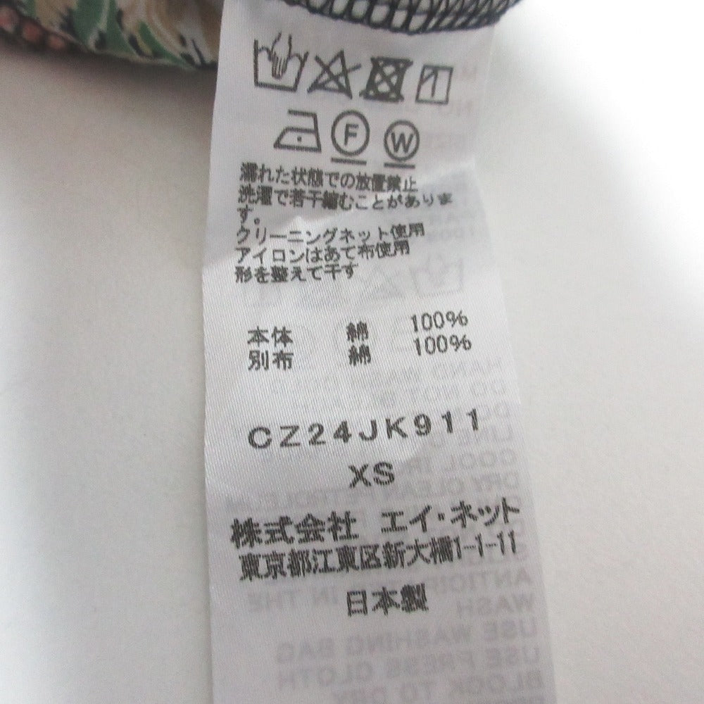 ズッカ リバティプリント コットンショートスリーブTシャツ