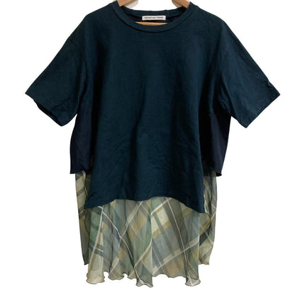 マルシャルテル シアーチェックドッキングTシャツ