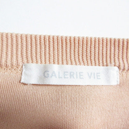 GALERIE VIE ソフト コットン スムース プルオーバー