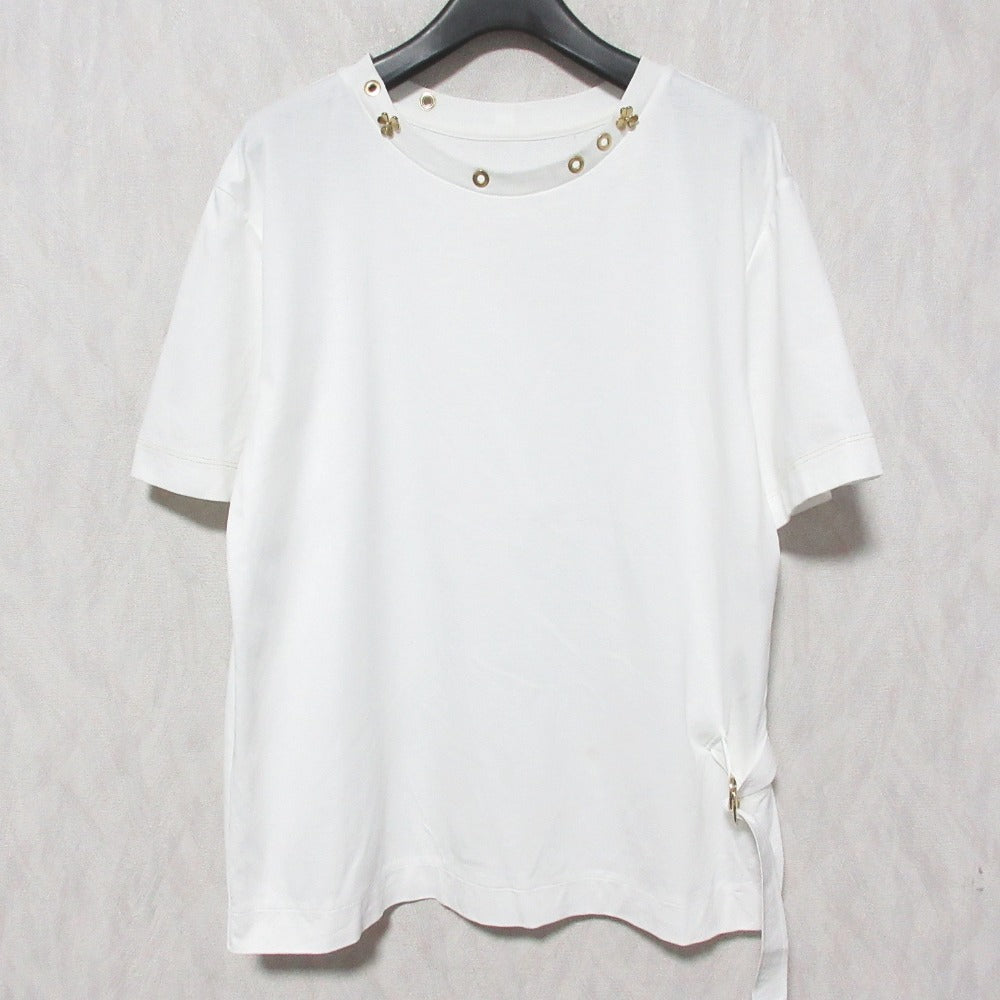 銀座マギー ハトメデザイン ショートスリーブTシャツ