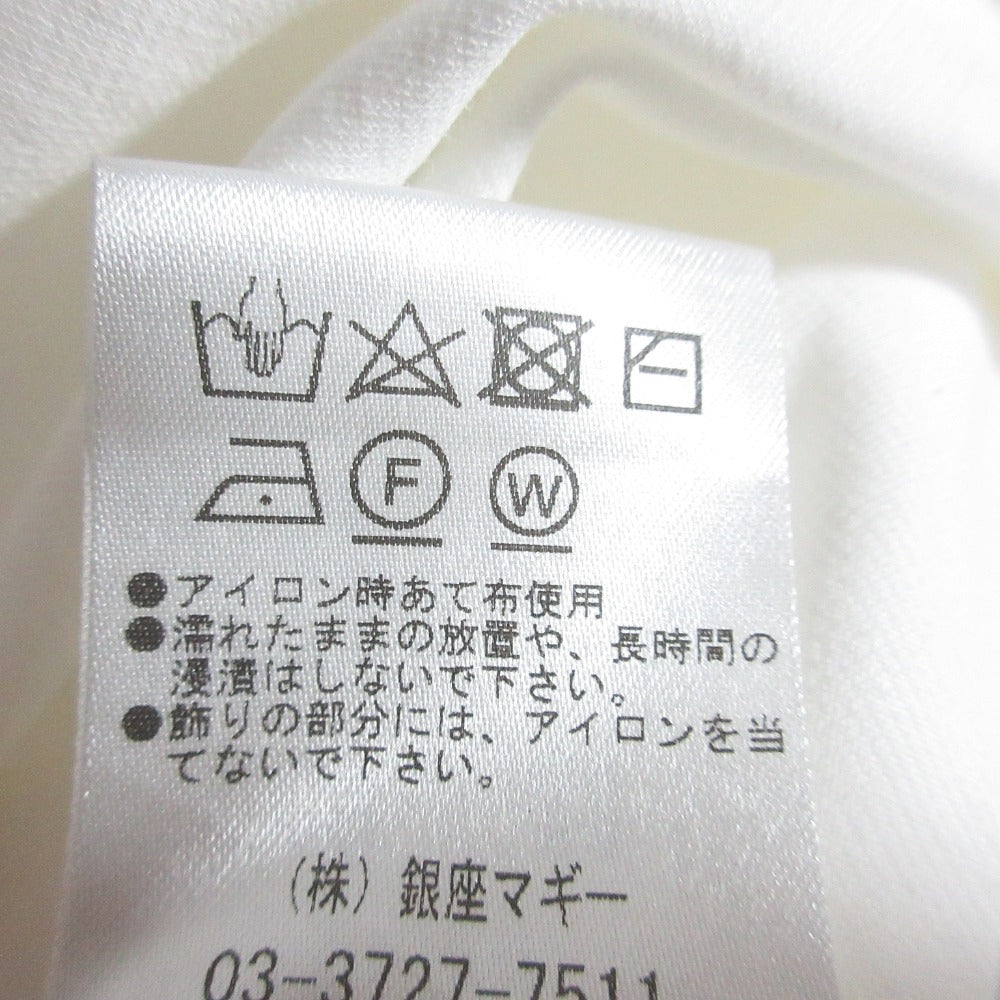 銀座マギー ハトメデザイン ショートスリーブTシャツ