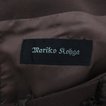 MARIKO KOHGA ノー カラー ジャケット ドレス アンサンブル
