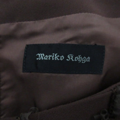 MARIKO KOHGA ノー カラー ジャケット ドレス アンサンブル