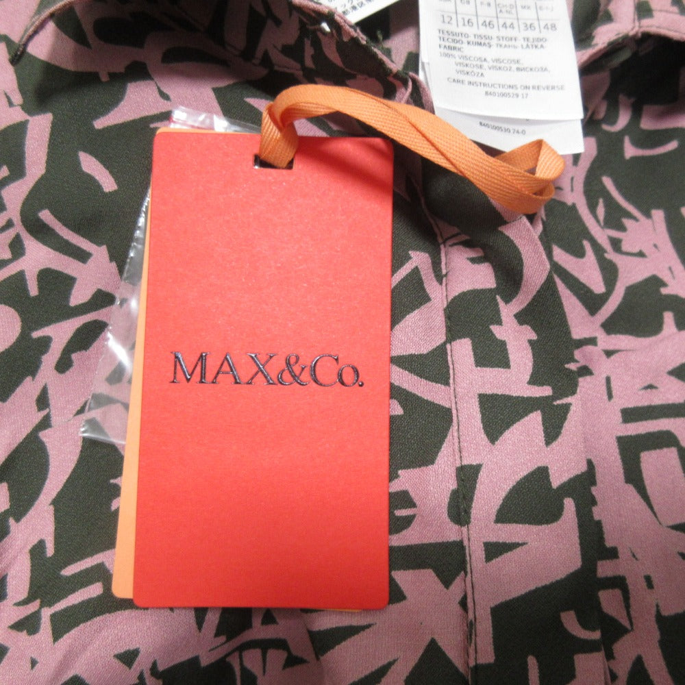 MAX&Co. GLENDA 長袖 ロング シャツ ドレス