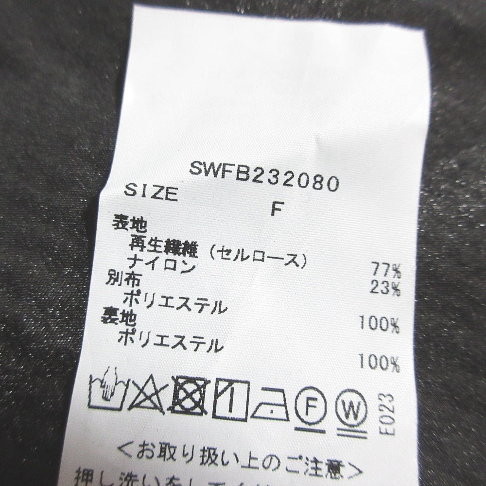 スナイデル オフショルダー リボン ブラウス