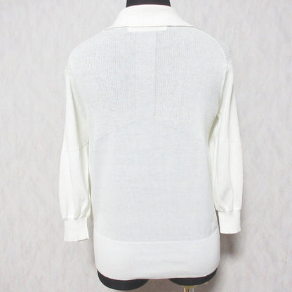 CYCLAS リブ ニット トップ