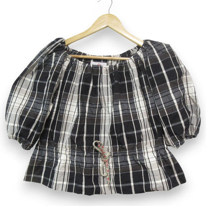 ヴィヴィアン ウエストウッド レッド レーベル コットン シルク タータン トップ