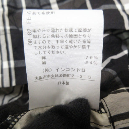 ヴィヴィアンウエストウッドレッドレーベル コットンシルクチェックトップス