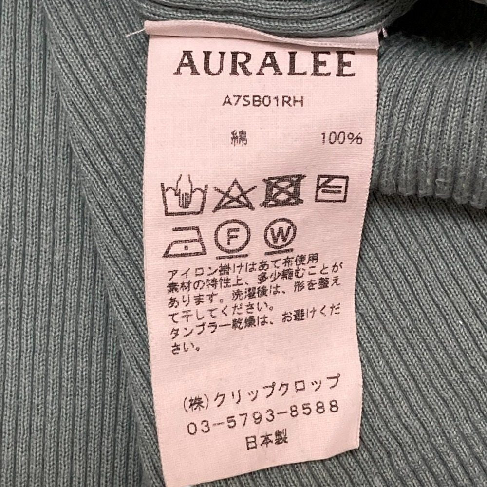 AURALEE Ron Herman 別注 ギザ 長袖 トップ