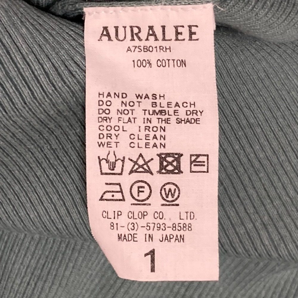 AURALEE Ron Herman 別注 ギザ 長袖 トップ