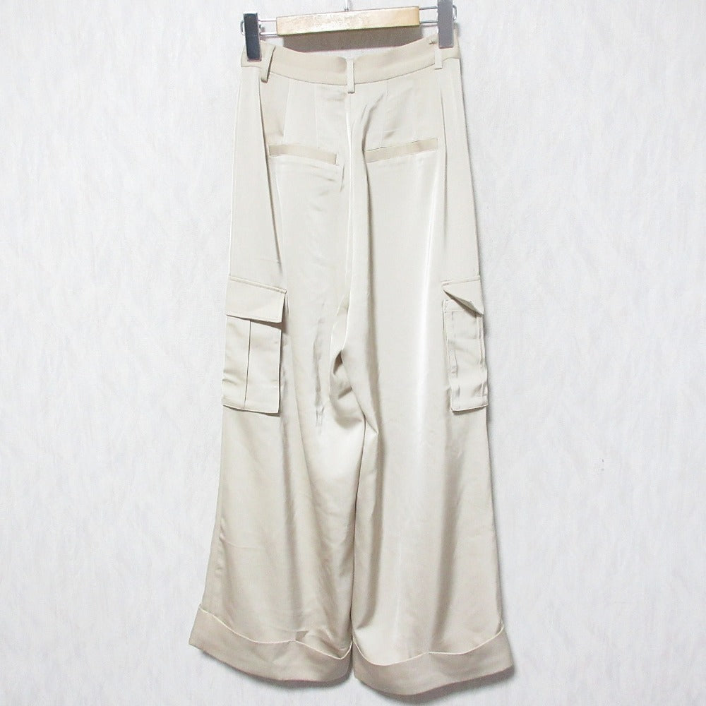 OLU. フラップ ポケット ワイド パンツ