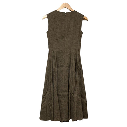 セオリー TEXTURED LINEN リネンワンピース