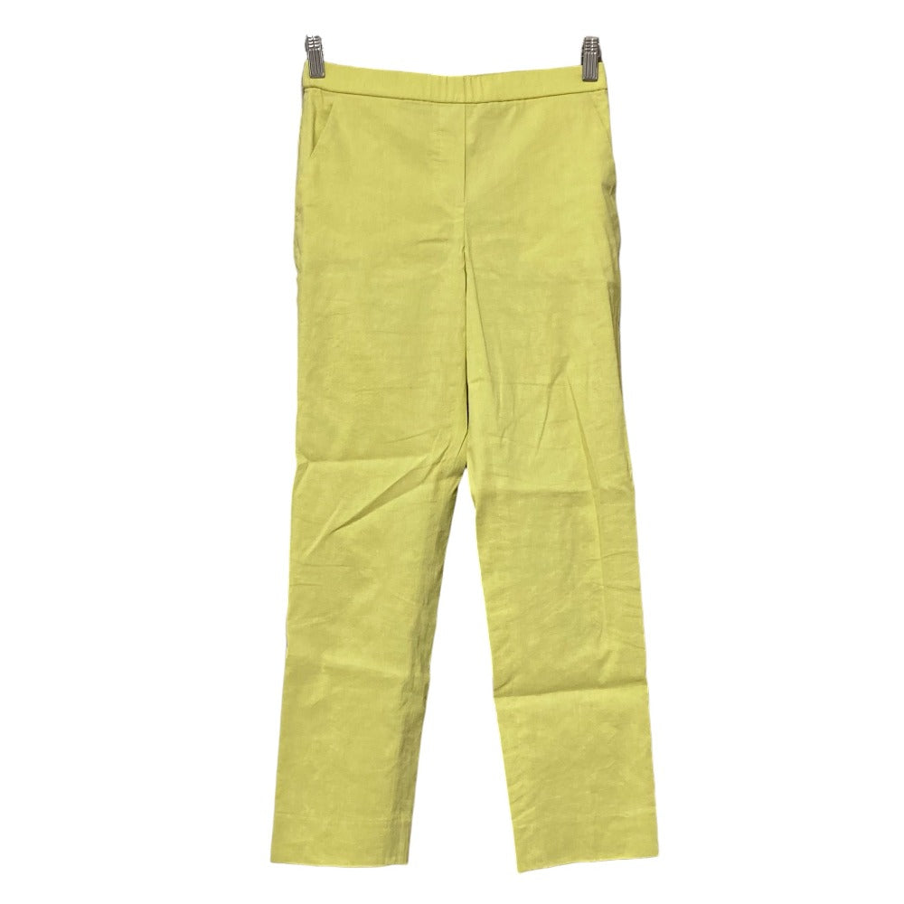 セオリー ECO CRUNCH WASH TREECA PULL ON GZ リネン パンツ
