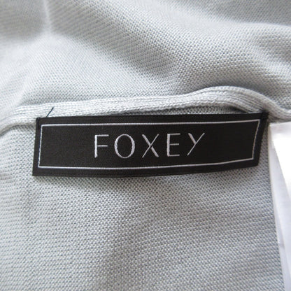 FOXEY シーシェル シルク カーディガン