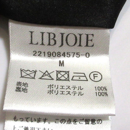 LIBJOIE ギャザー ベルト フレア ロング ドレス