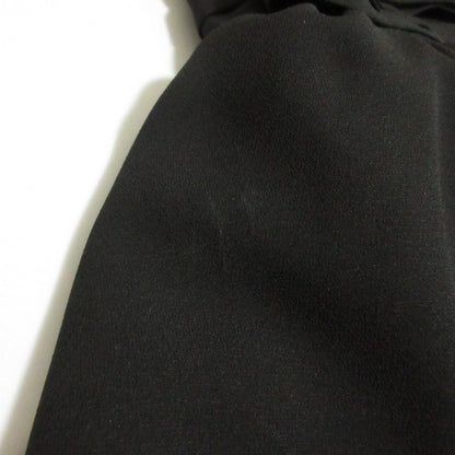 LIBJOIE ギャザー ベルト フレア ロング ドレス