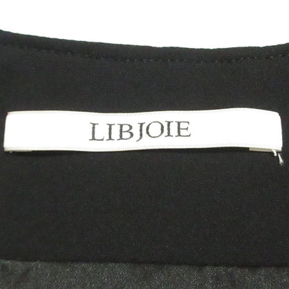 LIBJOIE ギャザー ベルト フレア ロング ドレス