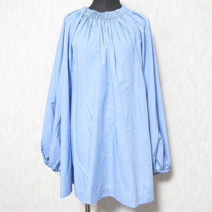 ELE STOLYOF T/C ブロード ギャザード ブラウス