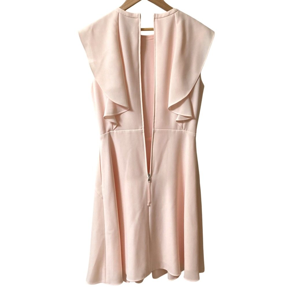 FOXEY NEW YORK COLLECTION クレープ フラウンス ドレス